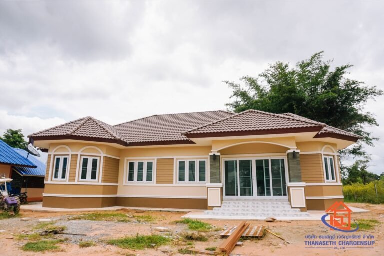 ส่งมอบบ้านคุณวัชรินทร์ ผลงานรับสร้างบ้าน (ต.ป่าไร่ อ.ดอนตาล จ.มุกดาหาร)