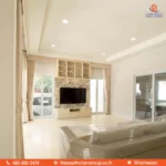 มุมพักผ่อนในบ้านบรรยากาศอบอุ่น