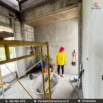 การก่อสร้างผนังบ้านด้วยวัสดุคุณภาพดี รับสร้างบ้านทั่วภาคอีสาน