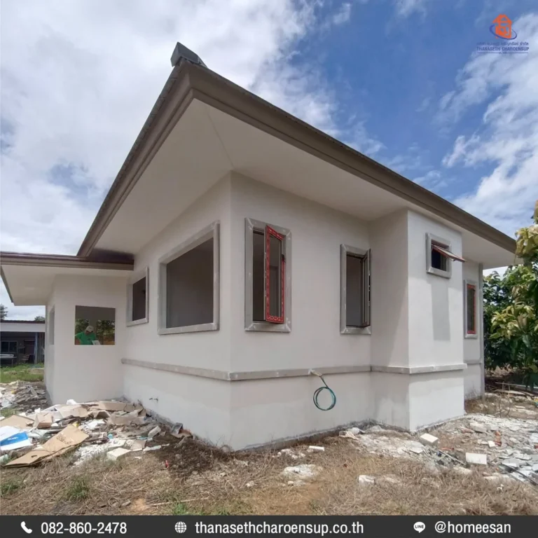 ผลงานสร้างบ้านแก้งคร้อ