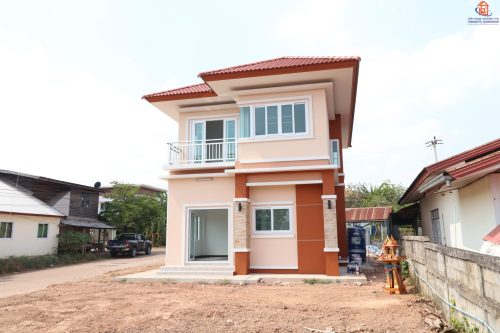 ส่งมอบบ้าน (หน้าบ้าน+วิว) คุณกัญญารัตน์ (อ.วังสามหมอ จ.อุดรธานี)